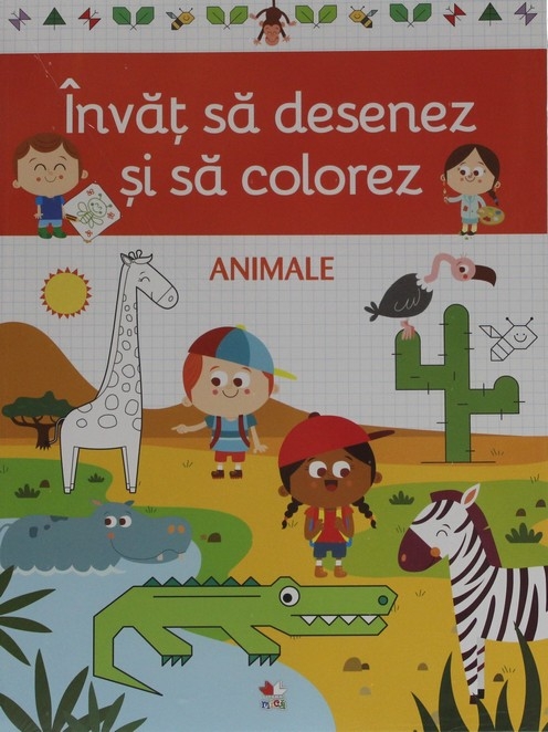 Invat sa desenez si sa colorez. Animale