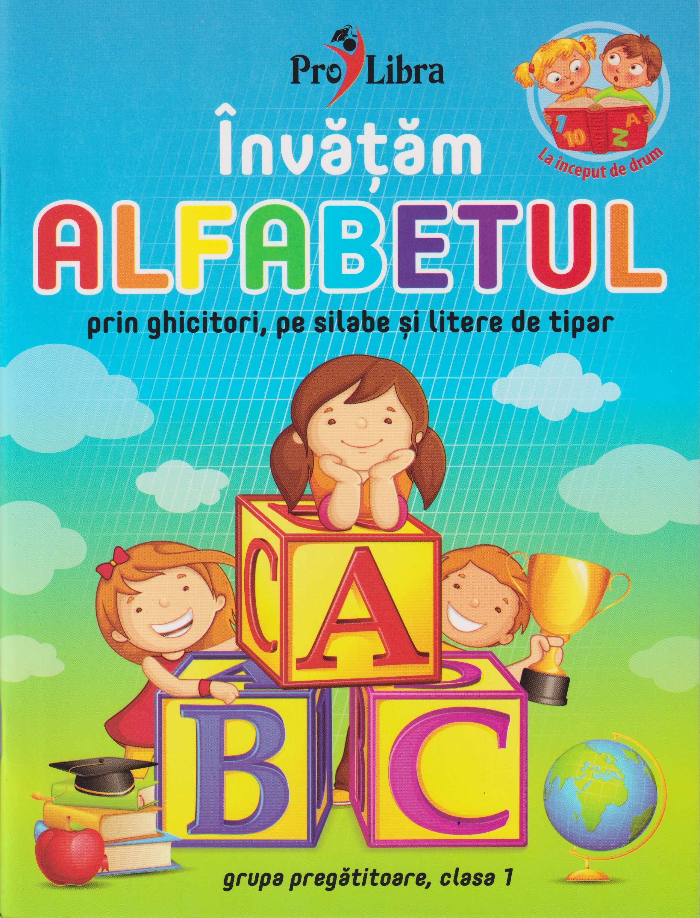 Invatam Alfabetul prin ghicitori pe silabe si litere de tipar