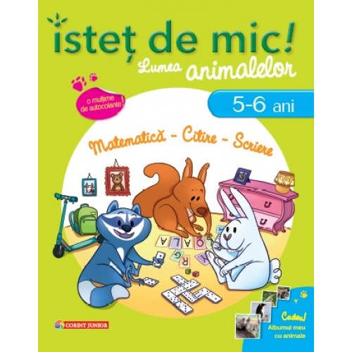 Istet de mic Lumea animalelor 5-6 ani