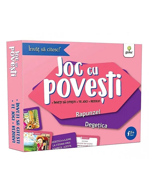 Joc cu povesti: Rapunzel. Degetica