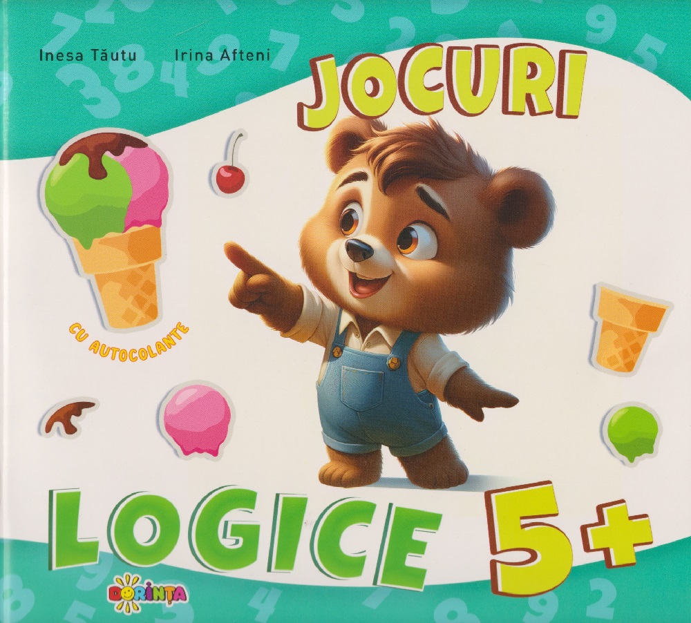 Jocuri logice cu autocolante. 5+