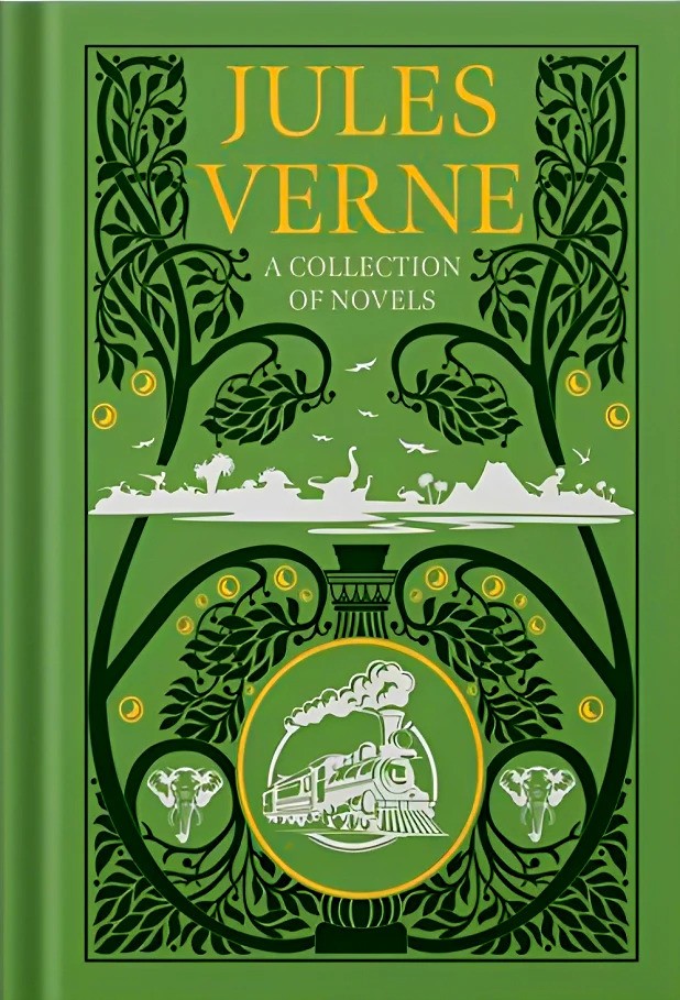Jules Verne:A Collection Of Novels (Leather-bound)