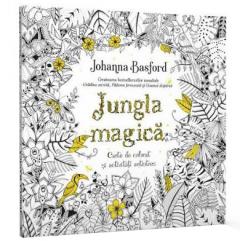 Jungla magica. Carte de colorat si activitati antistres