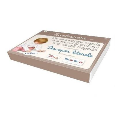 Kit Descopar literele / Montessori