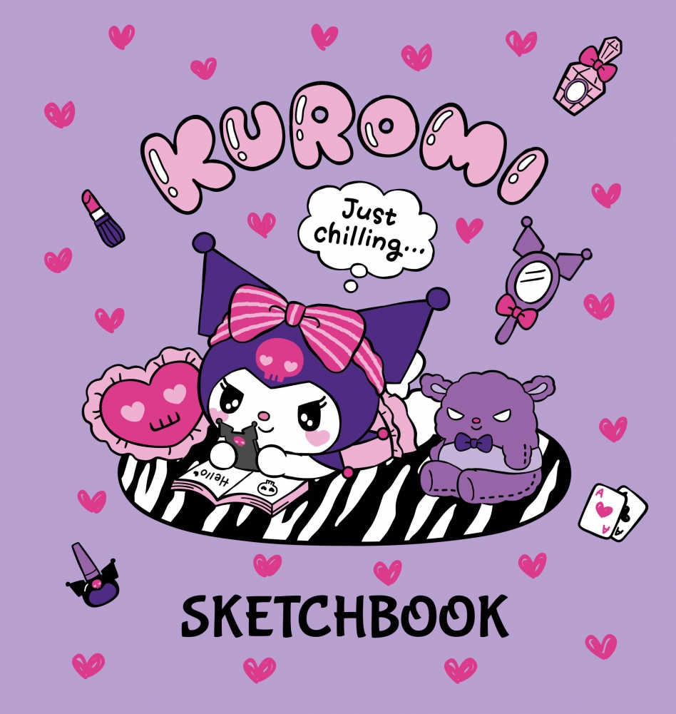 Kuromi. Sketchbook (розовый)