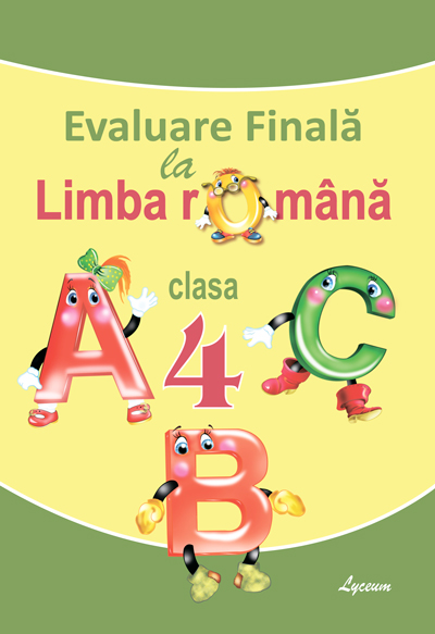 Limba romana cl 4 Evaluare finala