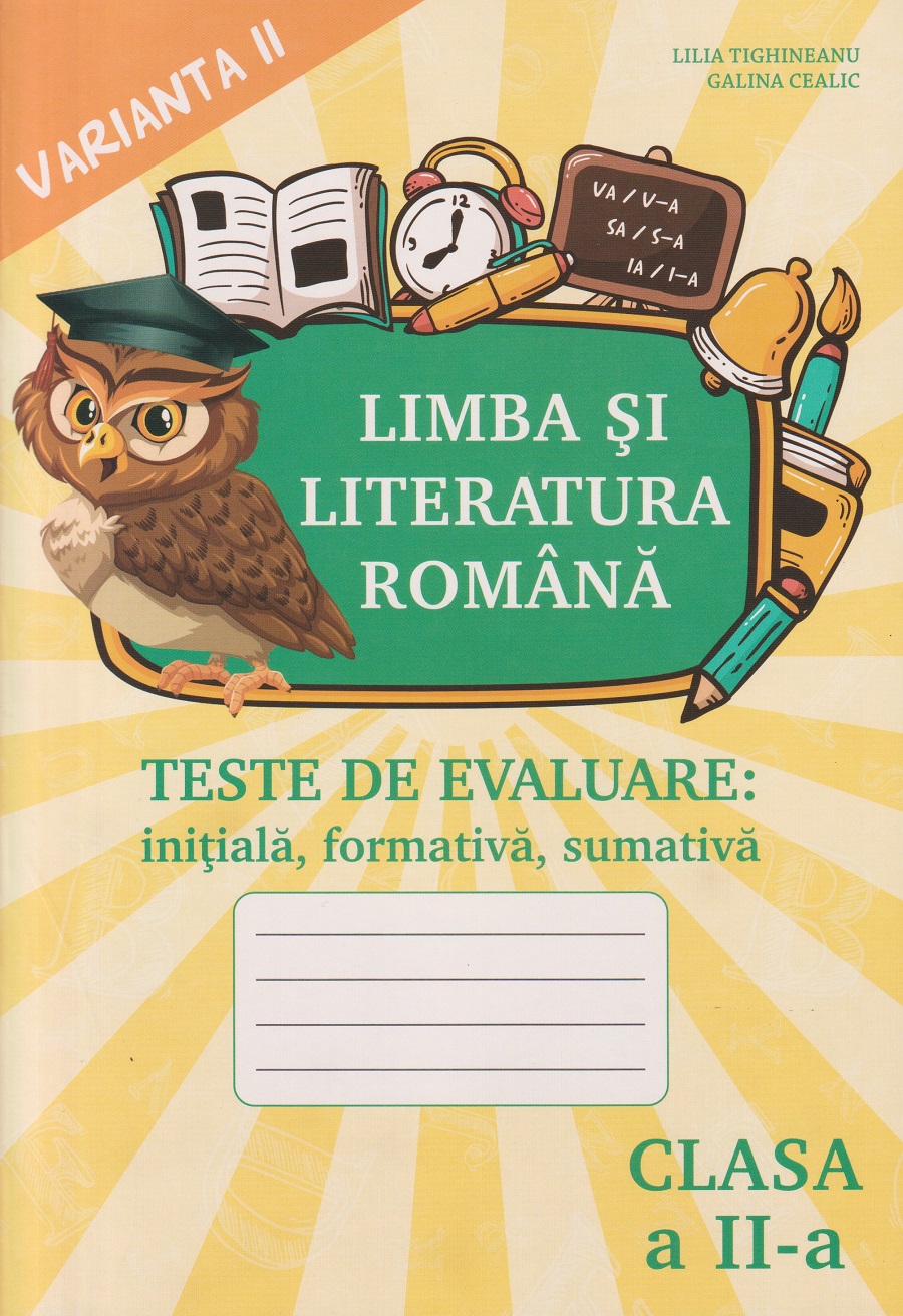 Limba romana cl.2 Teste de evaluare v.2