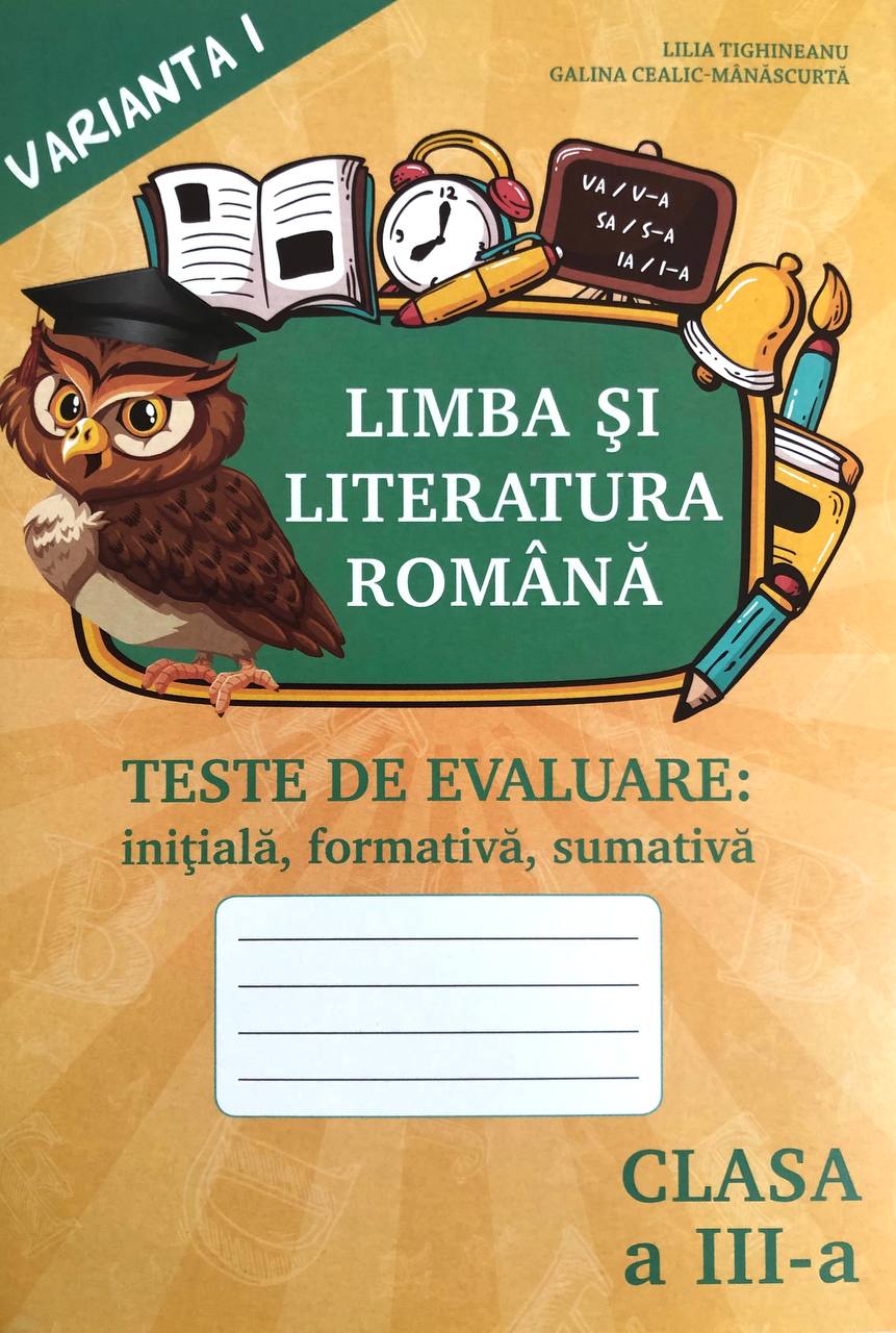 Limba romana cl.3 Teste de evaluare v.1