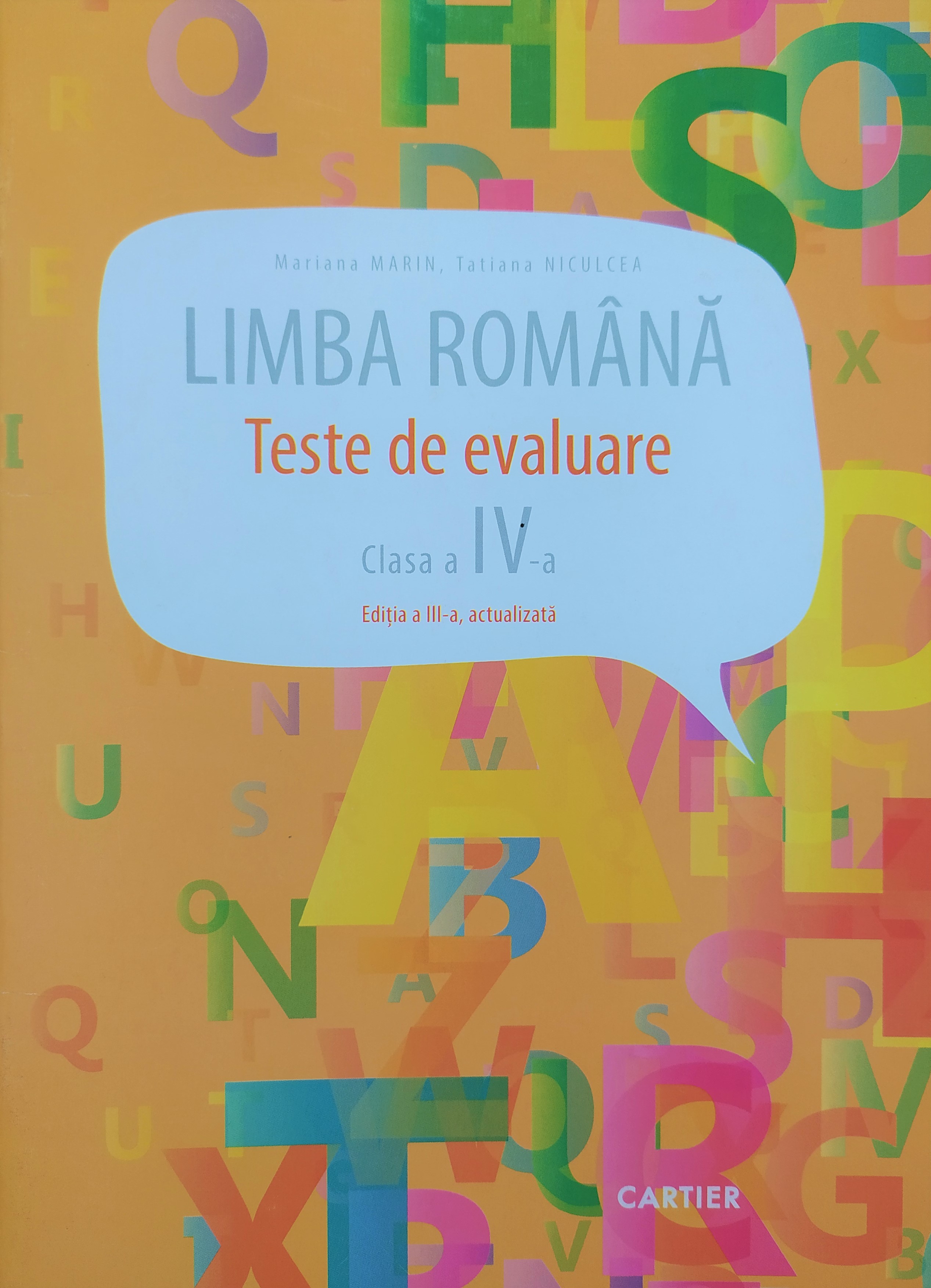 Limba romana cl.4. Teste de evaluare