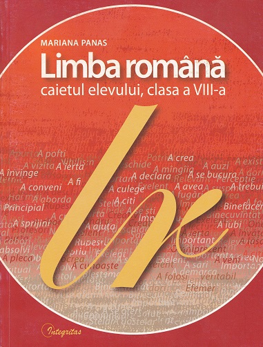 Limba romana cl.8 Caietul elevului