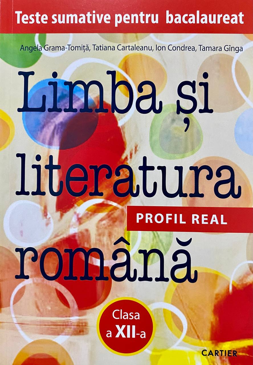 Limba si literatura romana cl.12 BAC REAL