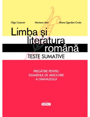 Limba si literatura romana cl.9 Teste sumative.