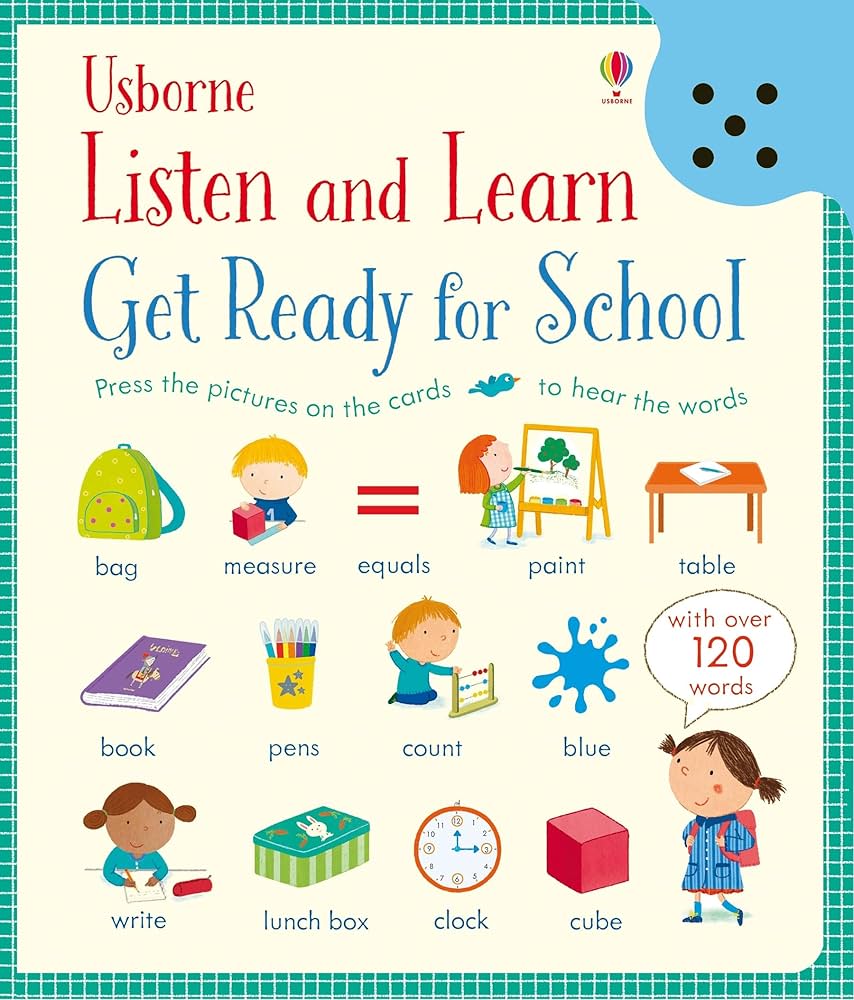 Listen and Learn: Get Ready for School