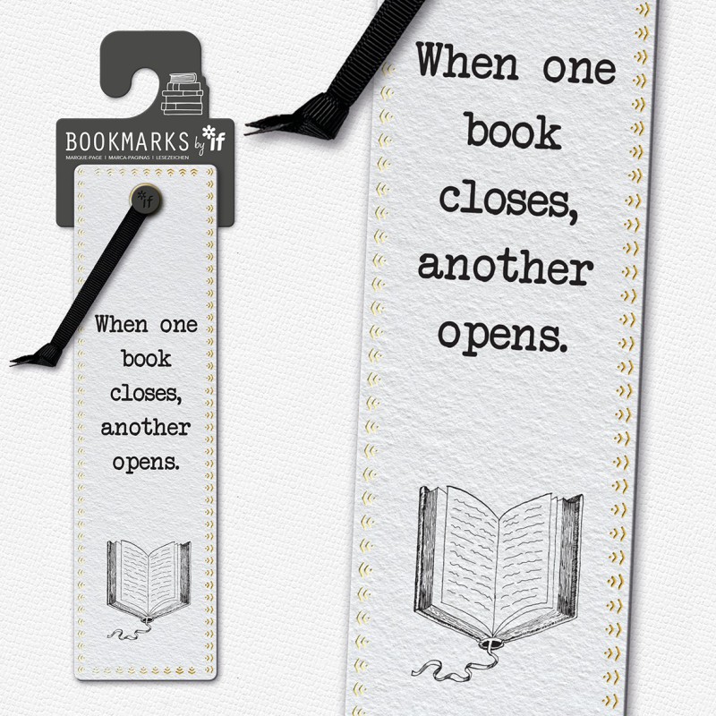 Literary Bookmarks: Another Opens