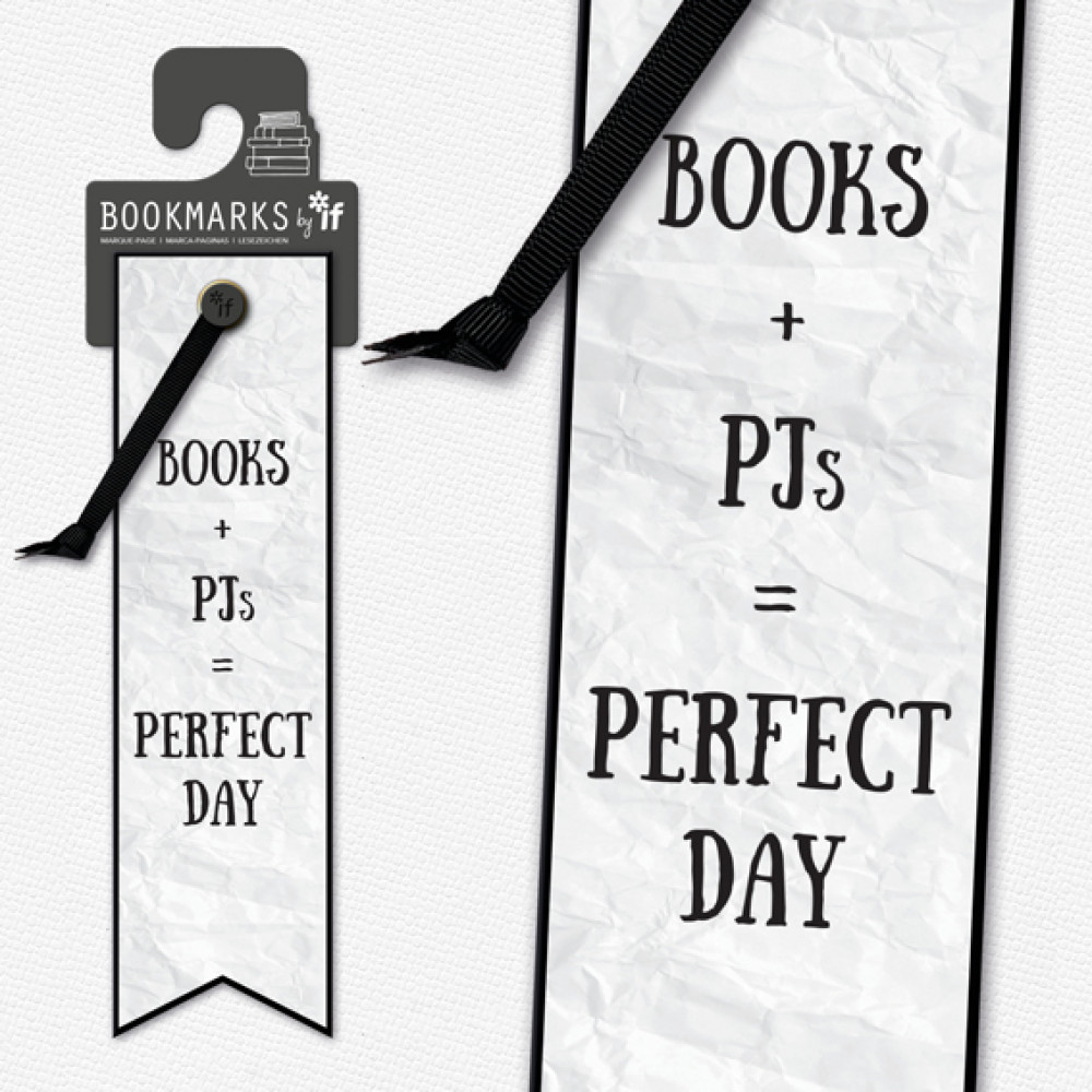 Literary Bookmarks: Books + PJs = Perfect Day