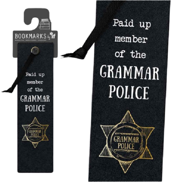 Literary Bookmarks: Grammar Police