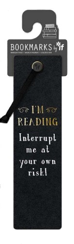 Literary Bookmarks: Interrupt Me