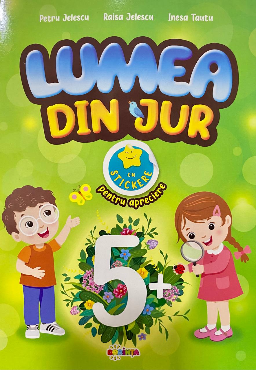 Lumea din jur 5+ cu stikere