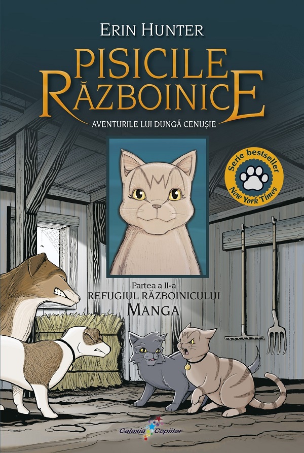 Manga Pisicile Razboinice.Vol.2  Aventurile lui Dunga Cenusie – Refugiul Razboinicului