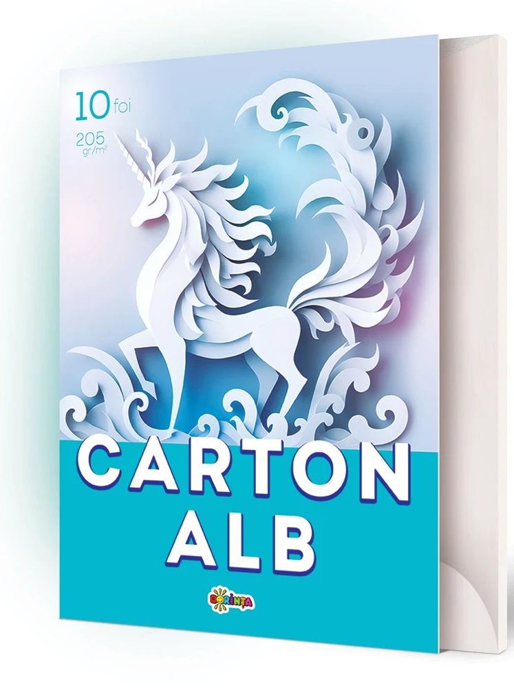 Mapa Carton alb A4 10 foi