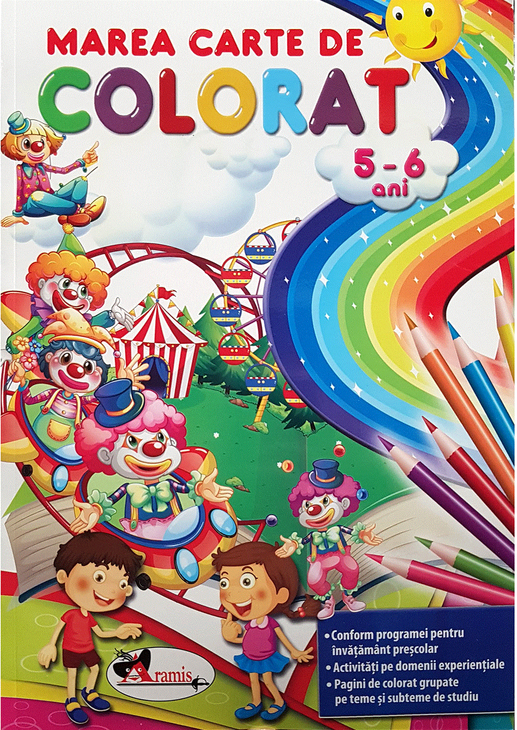 Marea carte de colorat 5-6 ani