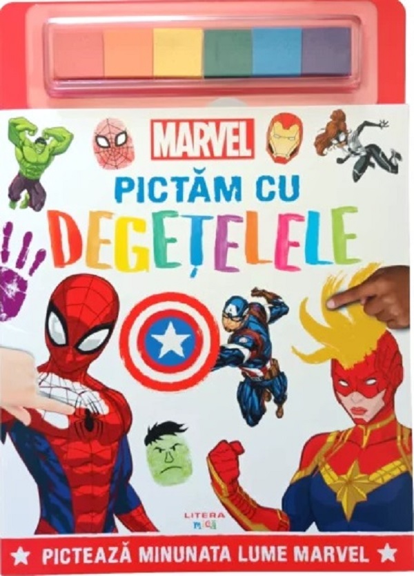 MARVEL. PICTAM CU DEGETELELE