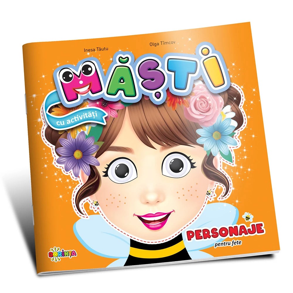 Masti cu activitati : personaje pentru fete