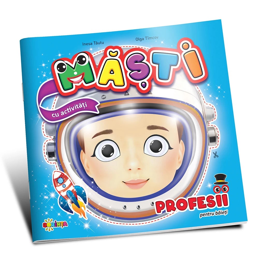 Masti cu activitati : profesii pentru baieti