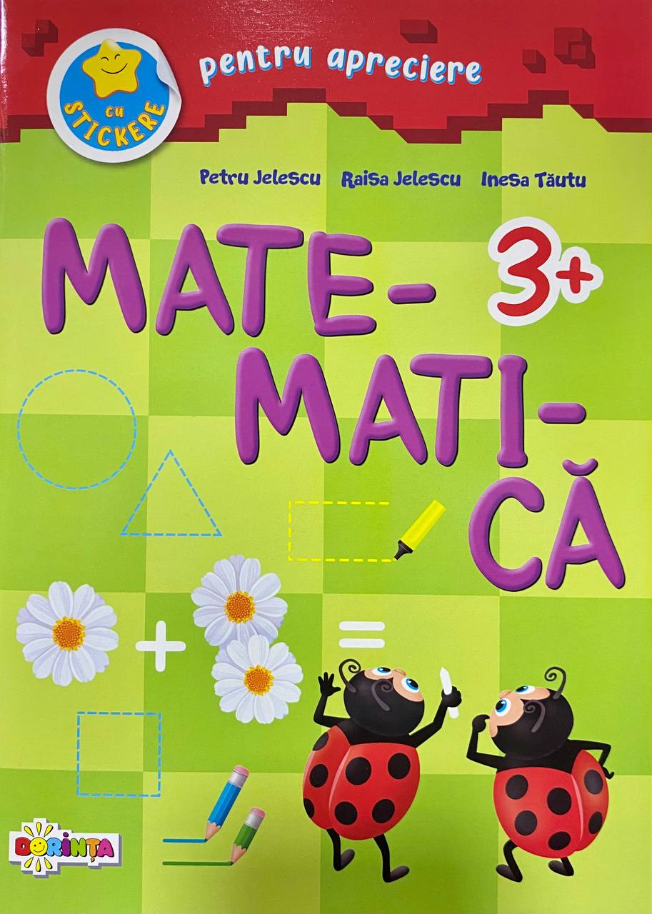 Matematica 3+ cu stickere