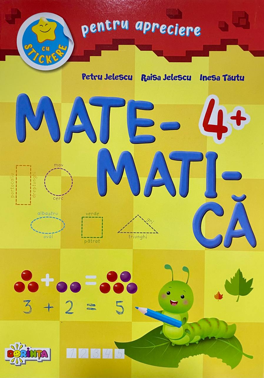 Matematica 4+ cu stickere