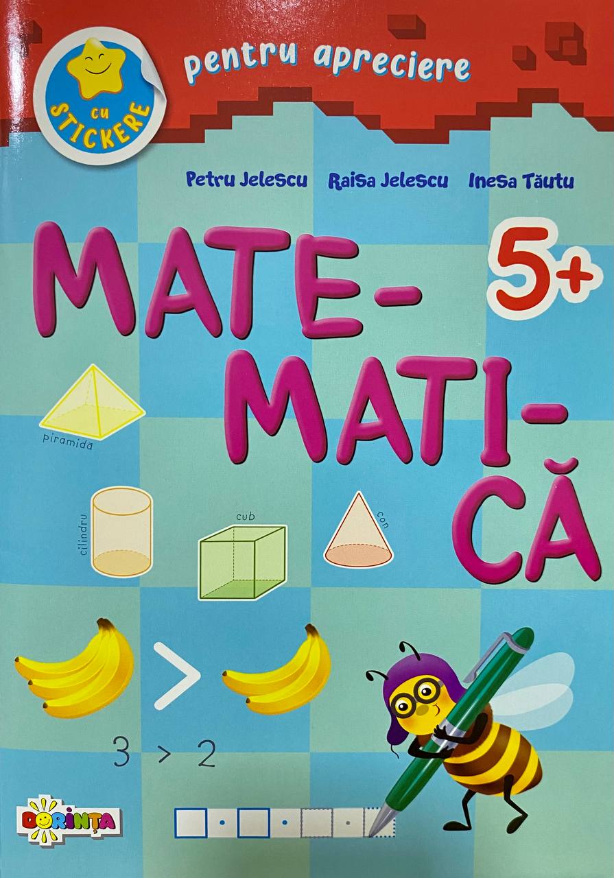 Matematica 5+ cu stickere