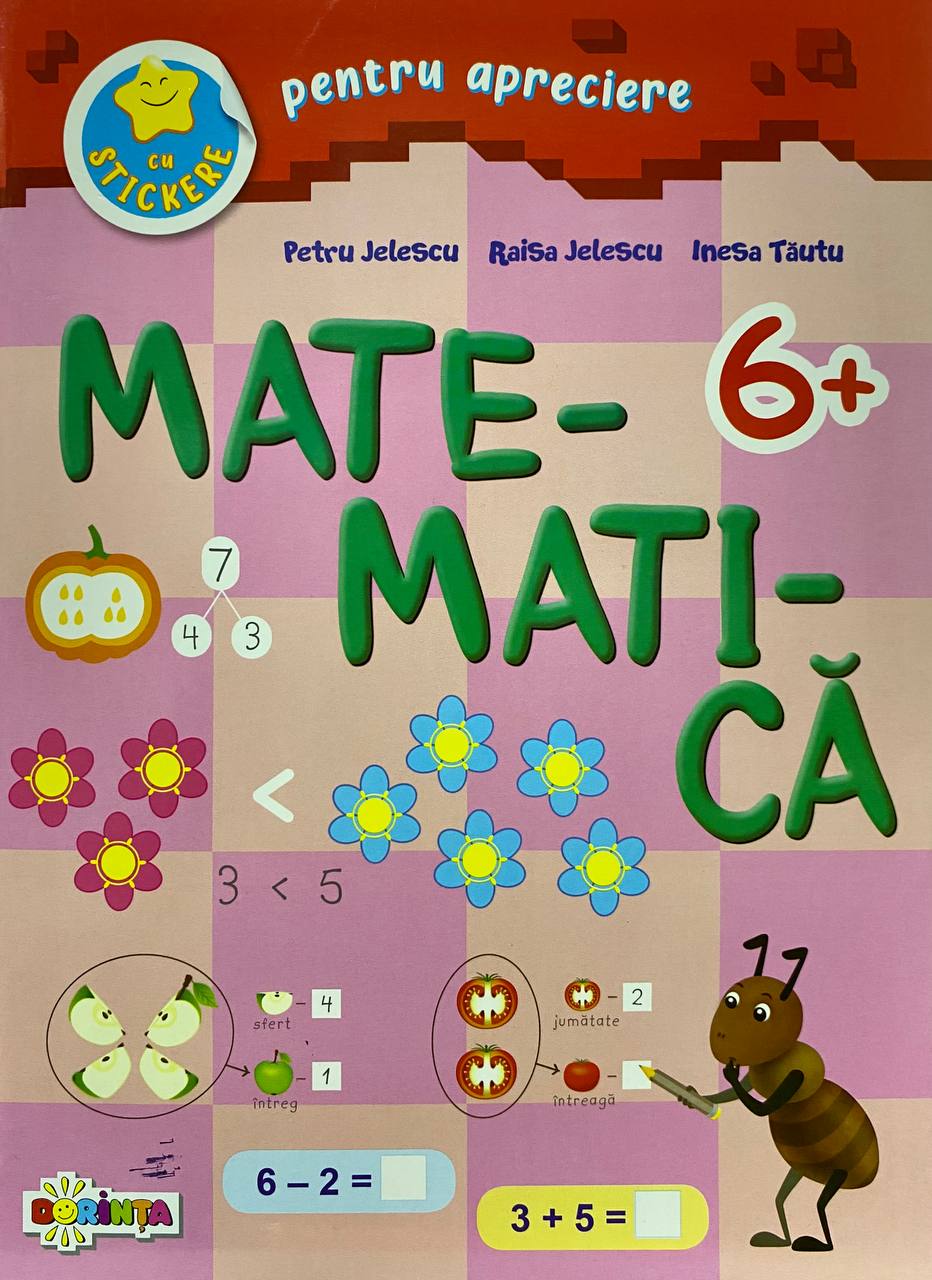 Matematica 6+ cu stickere