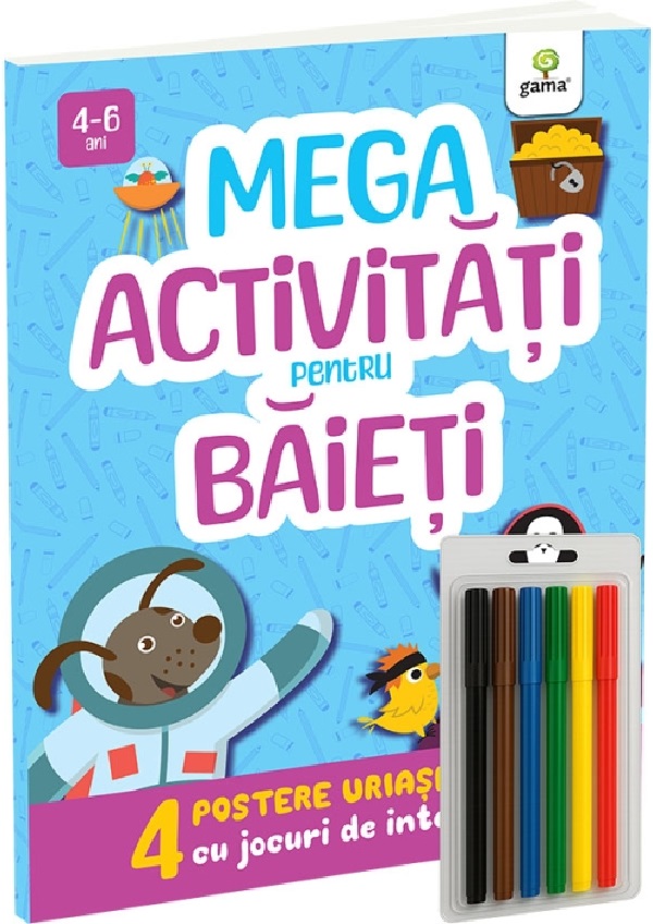 MEGA activitati pentru baieti