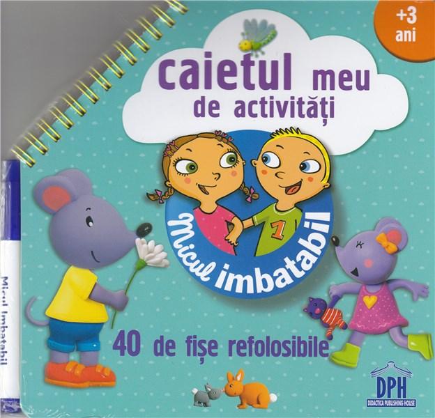 Micul imbatabil - Caietul meu de activitati +3 ani