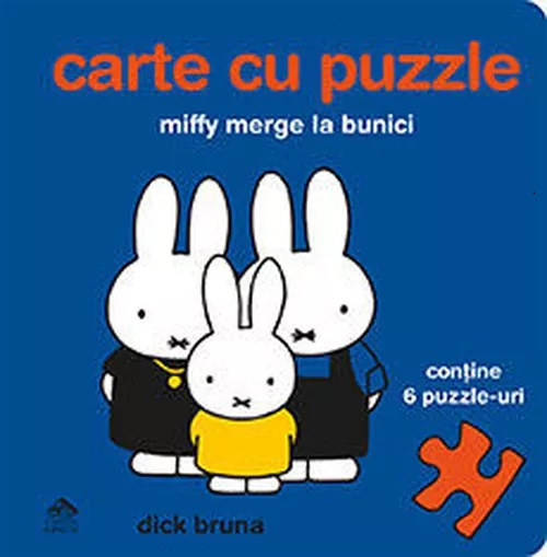 Miffy merge la bunici carte cu puzzle