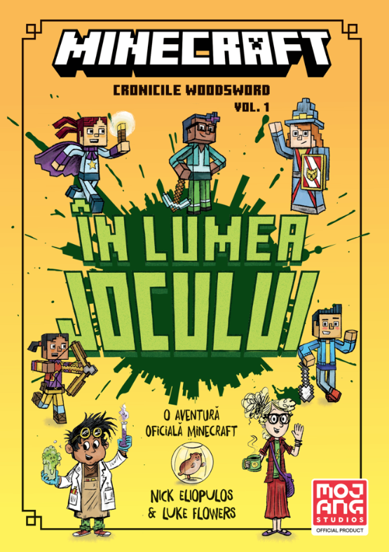 Minecraft - Cronicile Woodsword Vol. 1: In lumea jocului