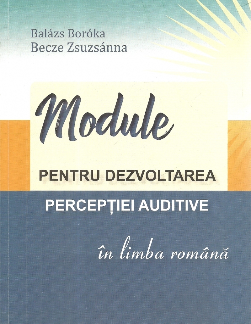 Module pentru dezvoltarea perceptiei auditive in limba romana