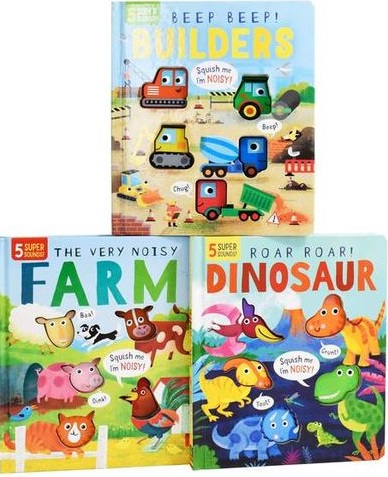 Noisy Farm (My First Touch And Feel Sound Book) By Tiger Tales – Good Condition Hardcover