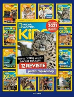 National Geographic Kids. 12 Reviste. Cutie