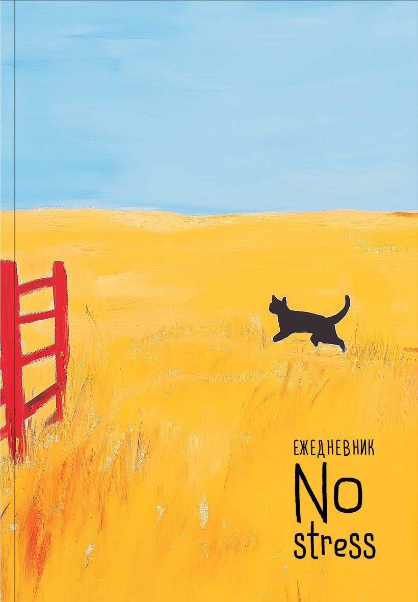 NoStress. Вольный кот. Ежедневник недатированный