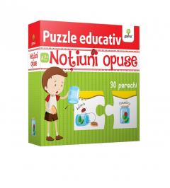 Notiuni opuse/ Puzzle educativ