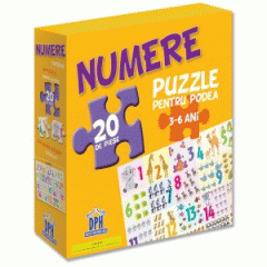Numerele - Puzzle Podea 50/70 + Afis 50/70