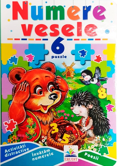 NUMERELE VESELE+ 6 PUZZLE