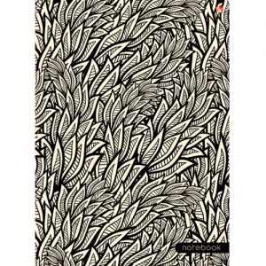 Орнамент. Узор из листьев 100л. КНИГИ ДЛЯ ЗАПИСЕЙ А4 (7БЦ)