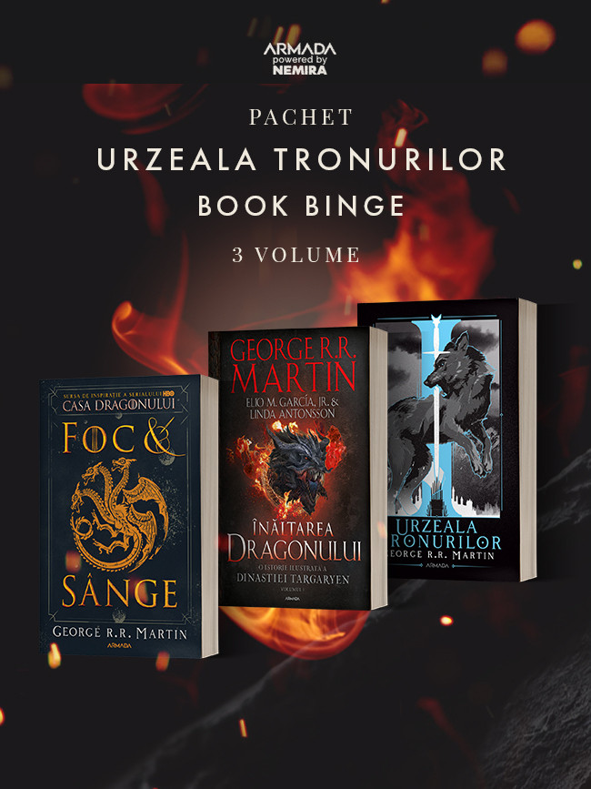 Pachet Urzeala Tronurilor Book Binge 3 vol