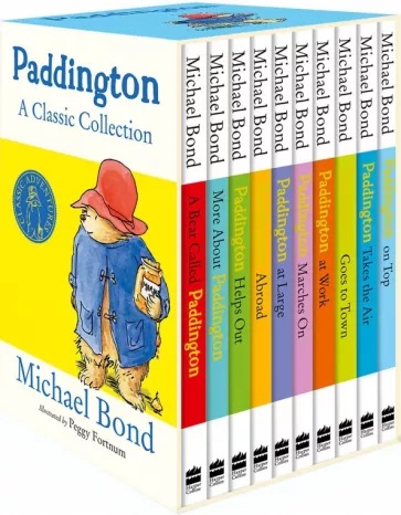 Paddington A Classic Collection 10 Books Box Set By Michael Bond