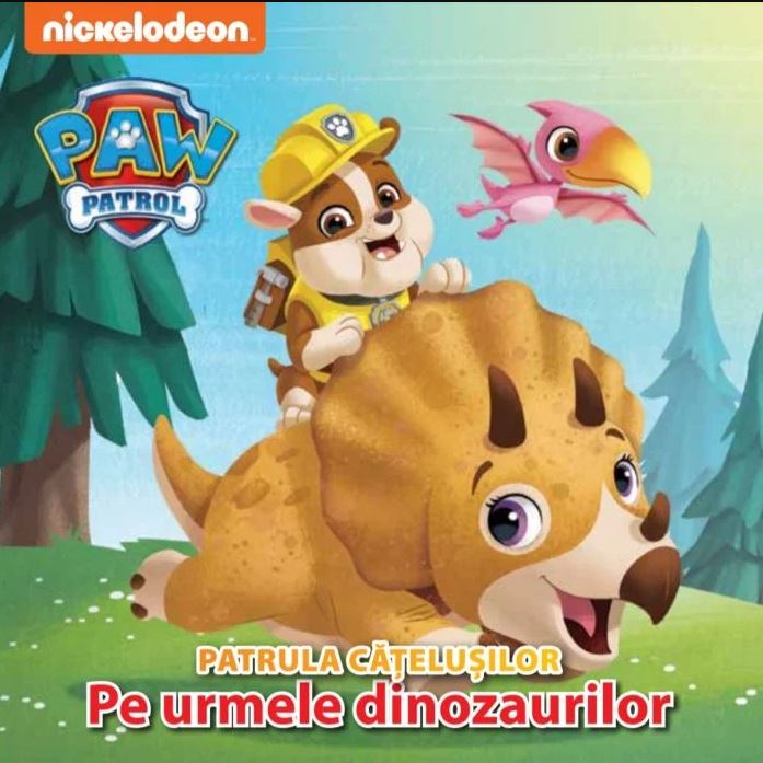 PAW Patrol. PATRULA CATELUSILOR. PE URMELE DINOZAURILOR