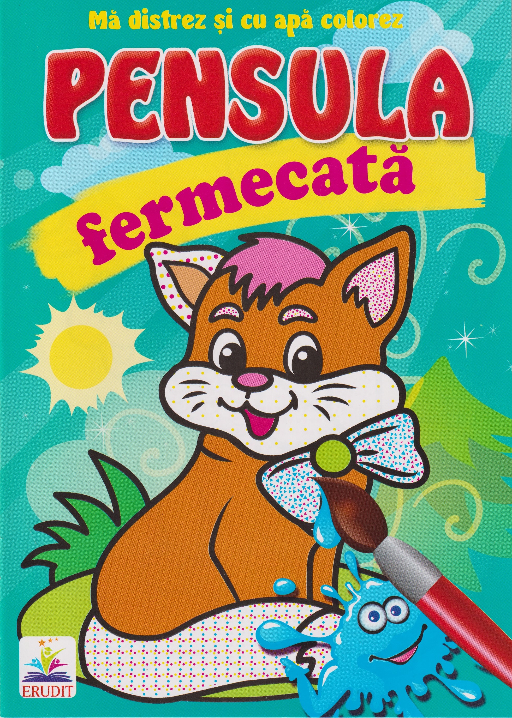 Pensula fermecata.Pisica