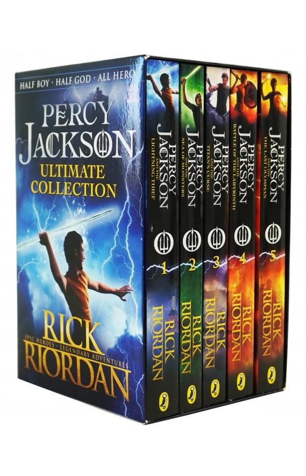 Percy Jackson & the Olympians 5 Children Books Collection Box Set