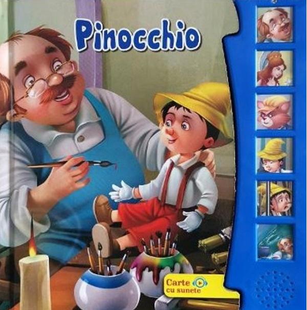 Pinocchio Carte cu sunete